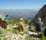 Organised Walk to top of the Sirente Mountain