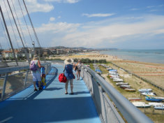 Free beach at either end or regimented  paid zones with good facilities