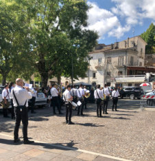 The Band from a nearby village