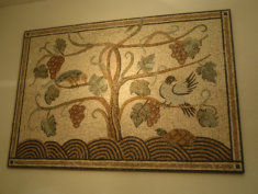 Artistic olive tree