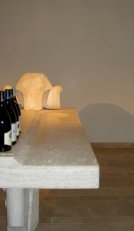 Nice mix of Wine, Sculpture and Art